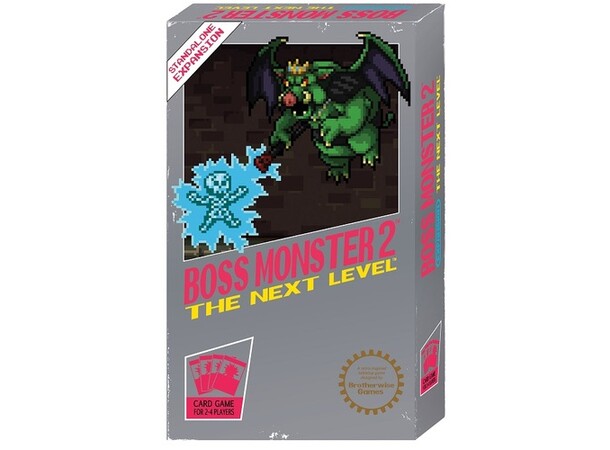 Boss Monster 2 The Next Level Kortspel Frittstående Expansion till Boss Monster 